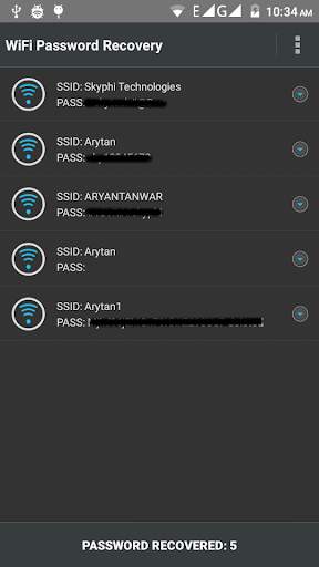 WiFi Password Recovery screenshot 2
