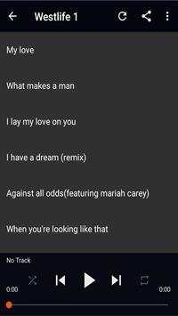 WESTLIFE Mp3 4 تصوير الشاشة