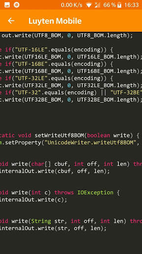 Luyten Mobile - Java Decompiler screenshot 2