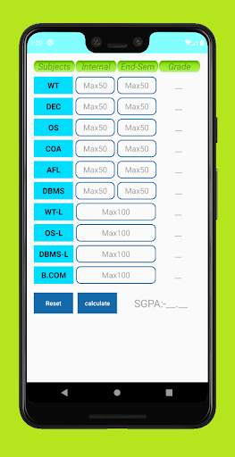 Kiit Cgpa Calculator screenshot 8