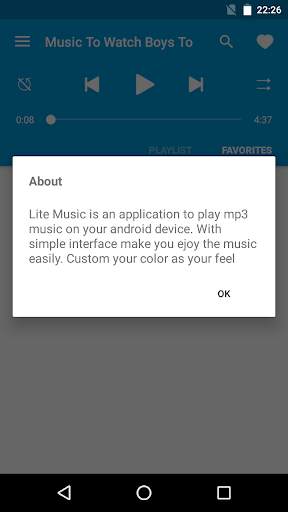 Lite Music screenshot 3