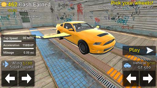 Flying Car Transport Simulator screenshot 2