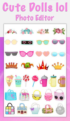 Cute Dolls lol Photo Editor screenshot 2