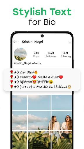 Stylish keyboard and fonts art screenshot 3