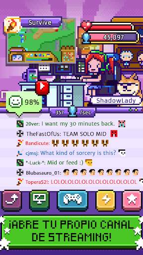 xStreamer: Idle Simulator Game screenshot 1