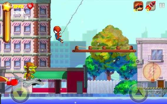 Spider kid - The hero man adventure game for kids screenshot 4
