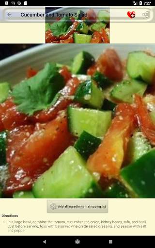 Vegetable Salad Recipes screenshot 12
