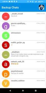 Instagram Backup Data Viewer screenshot 2