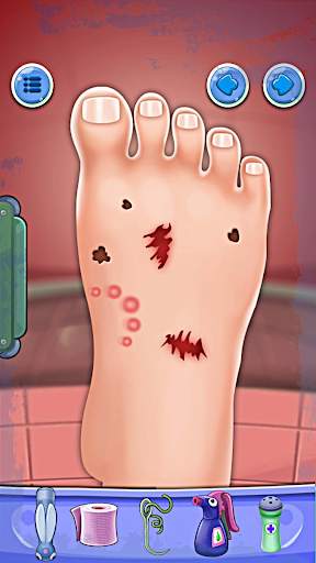 Hello Doctor! Foot Doctor game for kids screenshot 2