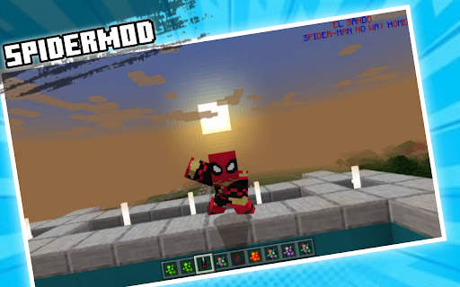 SpiderMan Skin Mod - MCPE screenshot 1
