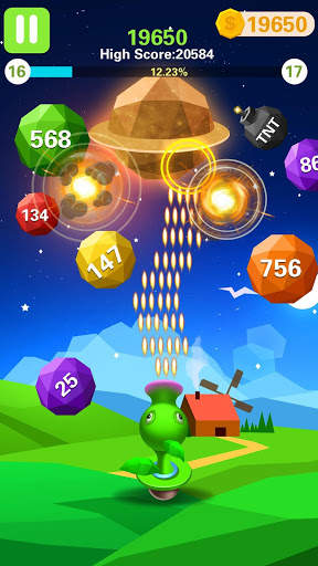 Rock Blast - Fire Ball screenshot 5