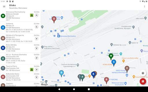 Lokalizator restauracji screenshot 6