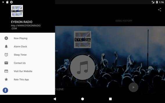 EYEKON RADIO 6 تصوير الشاشة