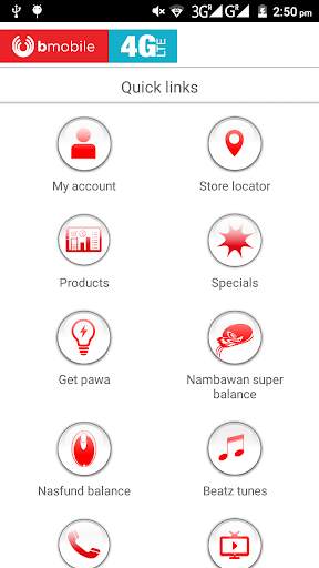 bmobile PNG 2 تصوير الشاشة