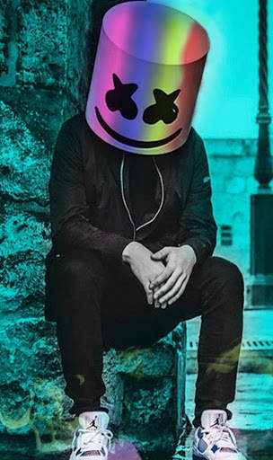 Marshmello Mask Camera Photo Editor screenshot 5