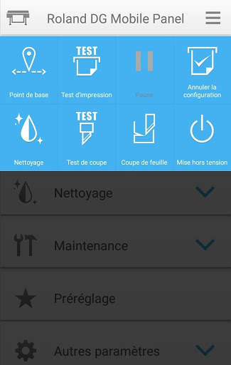 Roland DG Mobile Panel 2 screenshot 3