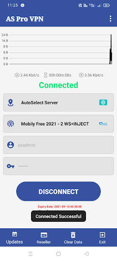 AS Pro VPN screenshot 1