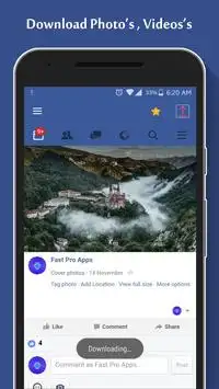 FastWeb For Facebook screenshot 2
