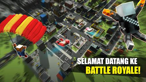 Pixel Destruction: 3D Battle Royale screenshot 1