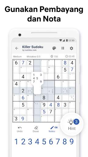 Killer Sudoku oleh Sudoku.com screenshot 7