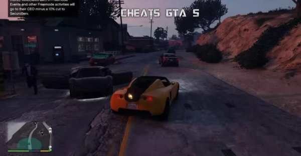 Cheats GTA 5 for PS4 (XboxPC) screenshot 1