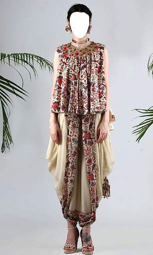 Women Dhothi Fashion Suit screenshot 15
