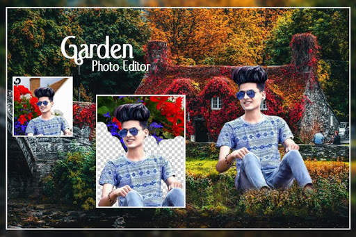 Garden Photo Editor : Cut Paste Photo Editor screenshot 1