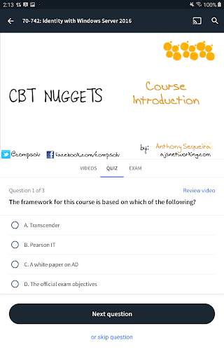 CBT Nuggets - IT Training screenshot 13