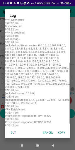 Iptun VPN screenshot 2