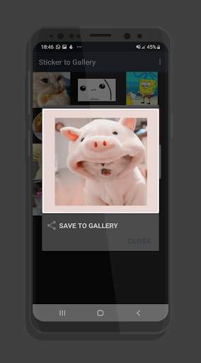 Save WAStickers to Gallery screenshot 2