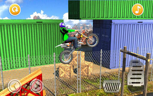 Crazy Stunt Bike Racing Free screenshot 6