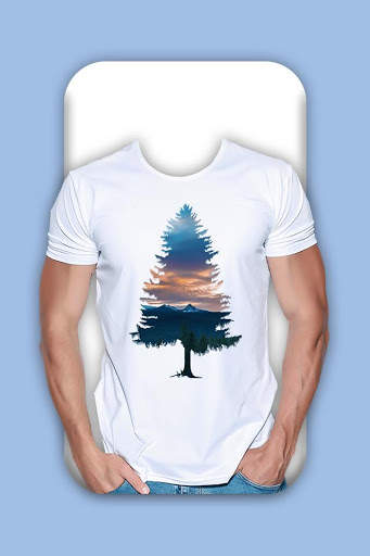Men Designed T-Shirt Foto Suit screenshot 5