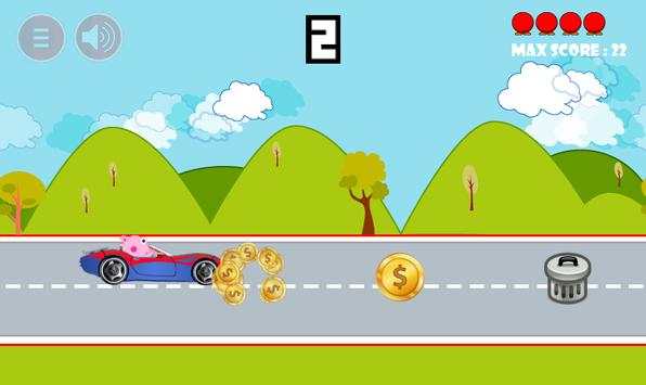 Peppo Pig Car Driving screenshot 2