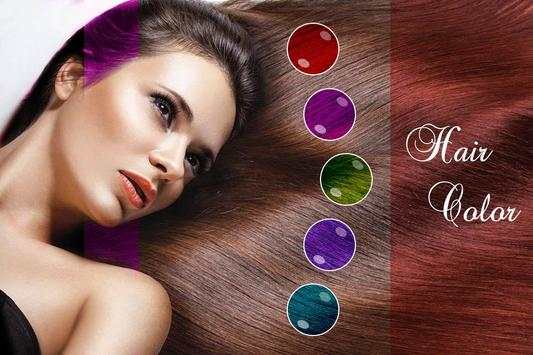 Hair Color Changer 1 تصوير الشاشة