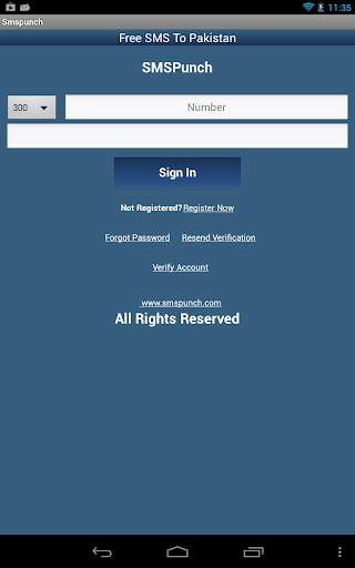 SMSPunch -Free SMS to Pakistan screenshot 9