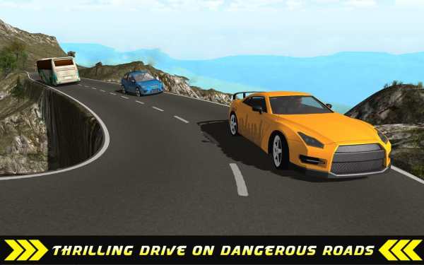 Taxi Driver Hill Climb sim 3D screenshot 14