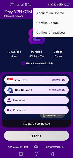 Zevy VPN GTM (SSH/VPN) screenshot 4