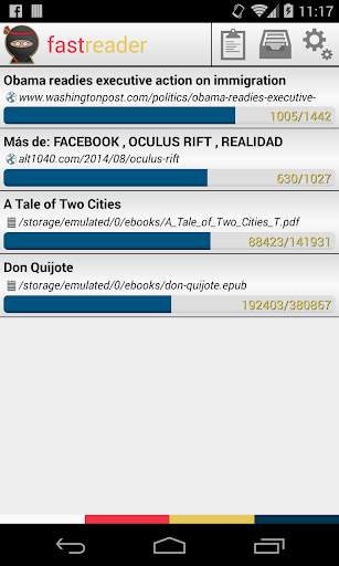 fast reader 1 تصوير الشاشة