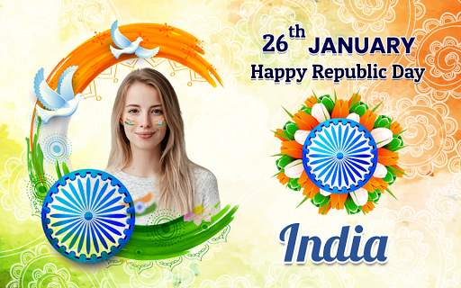 26 January Photo Frame - Republic Day Photo Maker screenshot 2