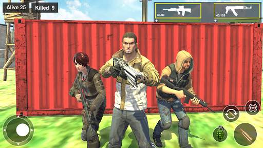 Survival Squad Free Battlegrounds Fire 3D screenshot 3