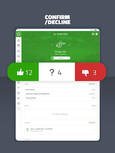 PlayerPlus - team organization screenshot 12