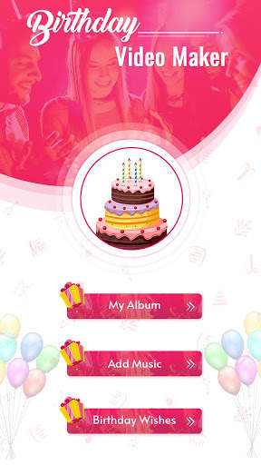 Birthday Video Maker screenshot 1
