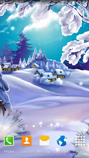 Winter Landscape Wallpaper screenshot 2
