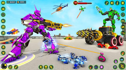 Bull Robot Car Game:Robot Game screenshot 5