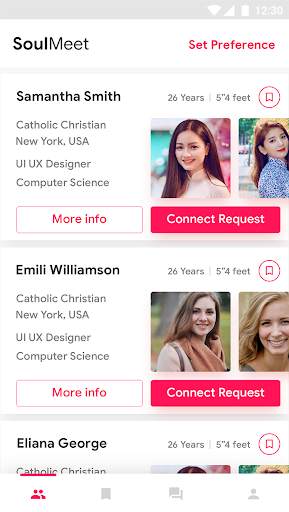 SoulMeet - Template screenshot 1