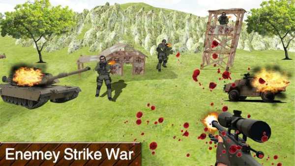 Commando sniper war Death Game screenshot 4