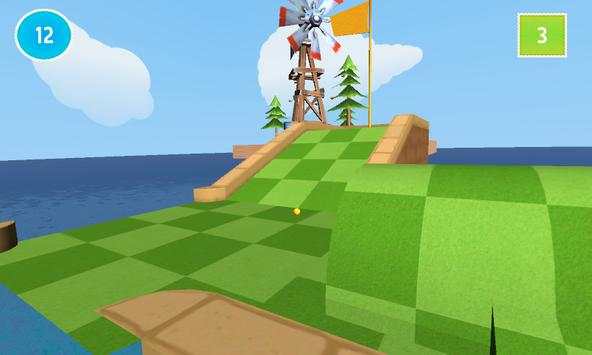 cartoon mini golf games 2 3D screenshot 6