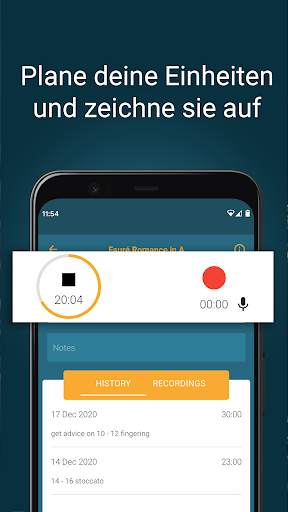 Instrumentive Musikapp Logbuch screenshot 3