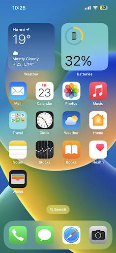 Launcher iOS 16 screenshot 2