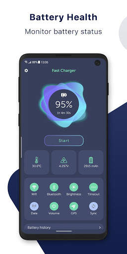 Fast Charging - Super fast charger & Battery saver screenshot 2